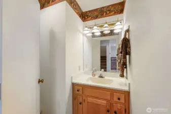 Half bath on main floor