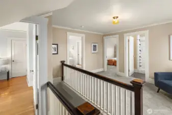Large landing area upstairs
