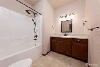 Full second bathroom