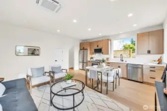 Great room looking SE.