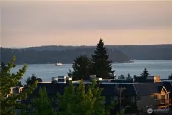 View from the roof-top deck.