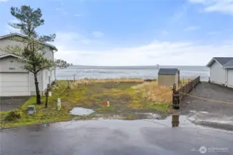 Level upper portion is ready for your future home build.