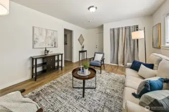 Great for media room or guests! Has entrance to back yard too!