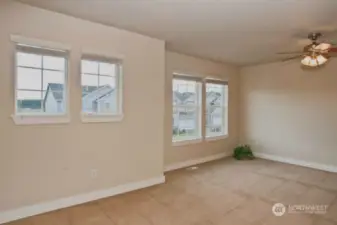 Bonus room, currently being used as a 5th bedroom