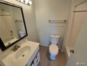 Newly remodeled bathroom