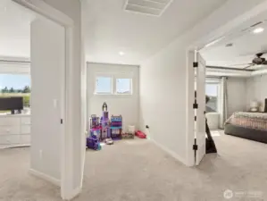Bonus Extra space upstairs.