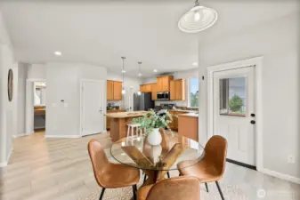 Access door leads directly out to the deck making outdoor dining and entertaining a breeze. Just steps away from outdoor cooking on your grill, Blackstone or smoker.
