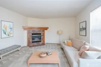 Digitally Staged - Family Room