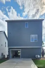 1 Car Garage with EV outlet and 2 Car Driveway
