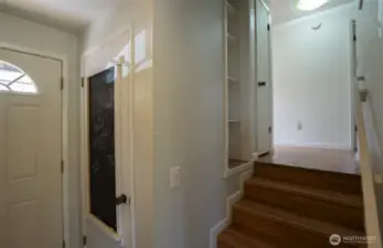 Entrance to stairs to upper level