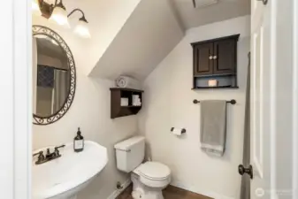 Main floor 3/4 bath.