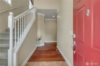 Gleaming Brazilian hardwoods.