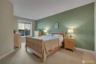 spacious Main floor primary suite.