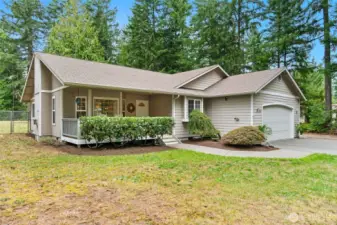 3 bedroom, 2 bathroom, with an open floor plan and 2-car garage.
