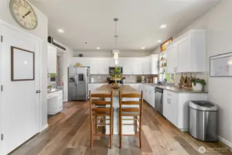 Stunning luxury kitchen with walk-in pantry