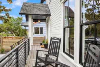 Rocking chair front porch