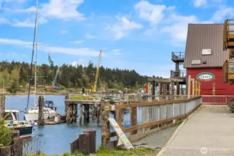 La Conner Waterfront.
