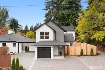 A gorgeous new construction craftsman style condo in the picturesque Haller Lake community.