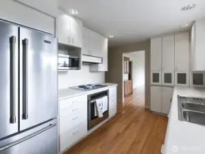 Hardwoods throughout the main floor.