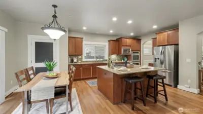 Kitchen with Eating Area