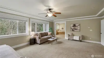 Room for Sitting area in Primary Suite