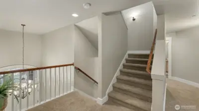 Stairs to that 3rd Floor Bonus Room