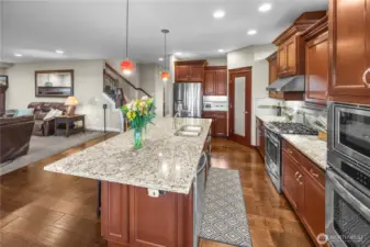 Huge granite island!