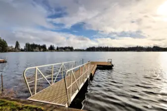 Great dock - recently re-done in the last couple of years.