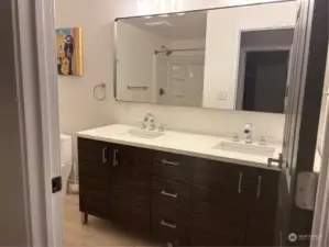 Master bathroom