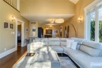 Lofted/Vaulted Living Room