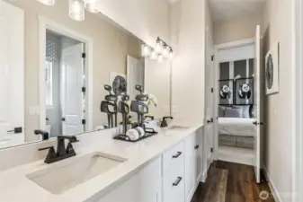 Photos are of the model home.