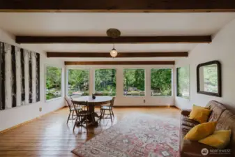 Large Living Space main level