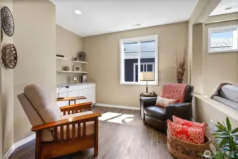 This den is lovely and COULD BE converted to a 3rd bedroom if needed.