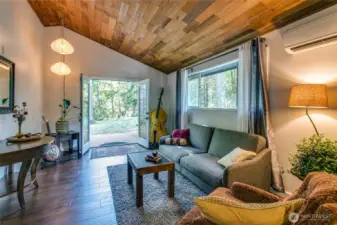 Parlor addition off primary bedroom