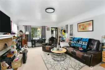Upstairs Unit Living Room