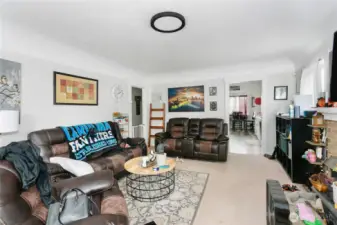 Upstairs Unit Living Room