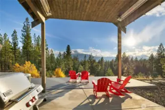 South facing outdoor space