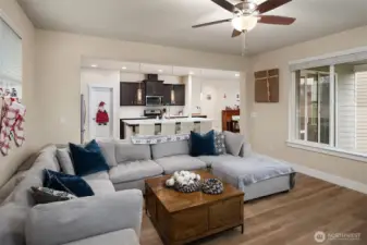 Nice flow throughout  the main floor for the entire family.