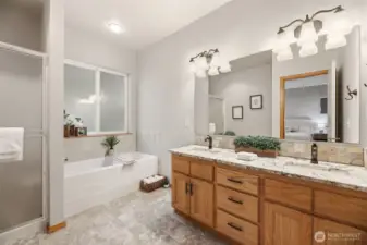 5 piece primary bath