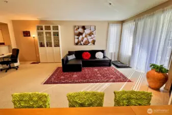 Absolute spacious floor plan design w/Light-filled Open Concept from Living Room to spacious Dining area!