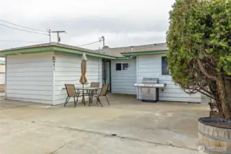 Back patio