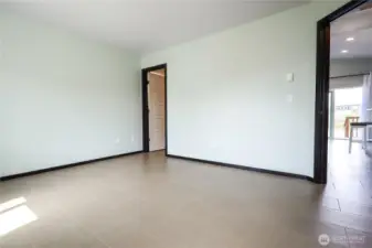 Primary bedroom with personal attached full bathroom