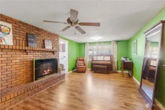 NOTE:  fireplace currently not functional.  See seller disclosure.