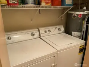 Full size washer and dryer