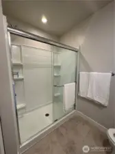 Walk in shower