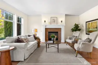 Open concept and leads to outdoor living as well in this relaxing dream home