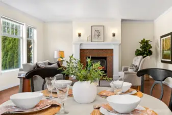 Open concept floorplan is great for entertaining and   everyday living