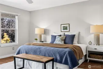 Primary Bedroom with loads of natural light