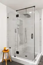 Brand new Glass shower, new flooring, and more!