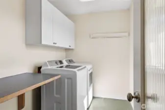 Laundry on upper floor - For your convenience